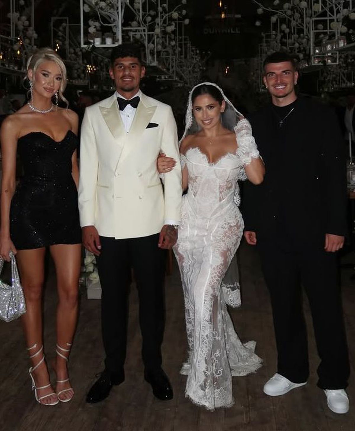 Constantin Budescu și Denis Alibec la nunta lui Florinel Coman