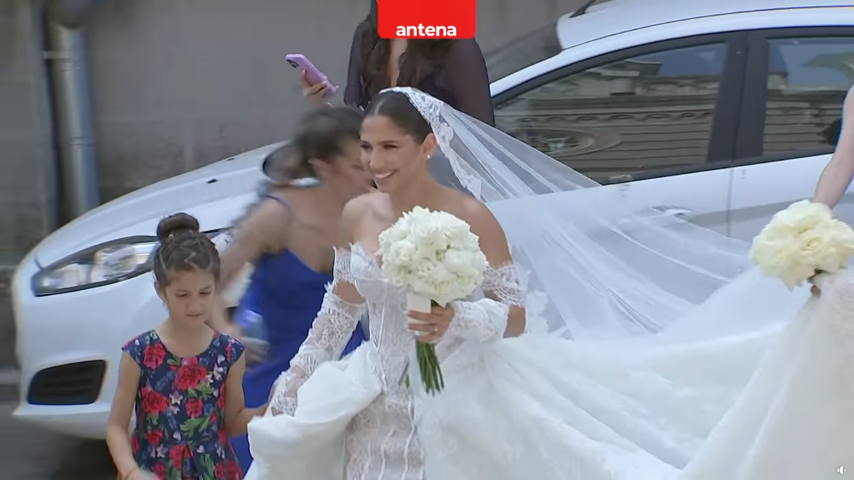 Imagini de la nunta lui Florinel Coman