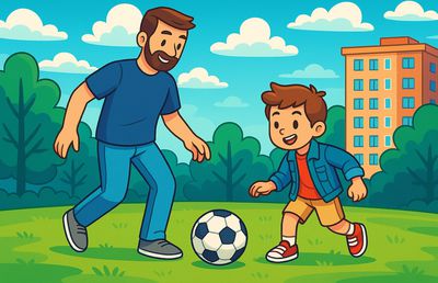 Cum am reușit să-mi conving copilul să treacă de la jocurile online de fotbal la fotbalul real