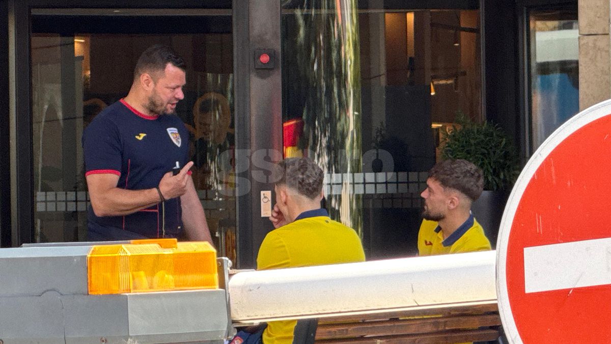 A doua zi după penalty-ul ratat cu Italia, Louis Munteanu a fost băgat „în ședință” de oficialii FRF, chiar în fața hotelului