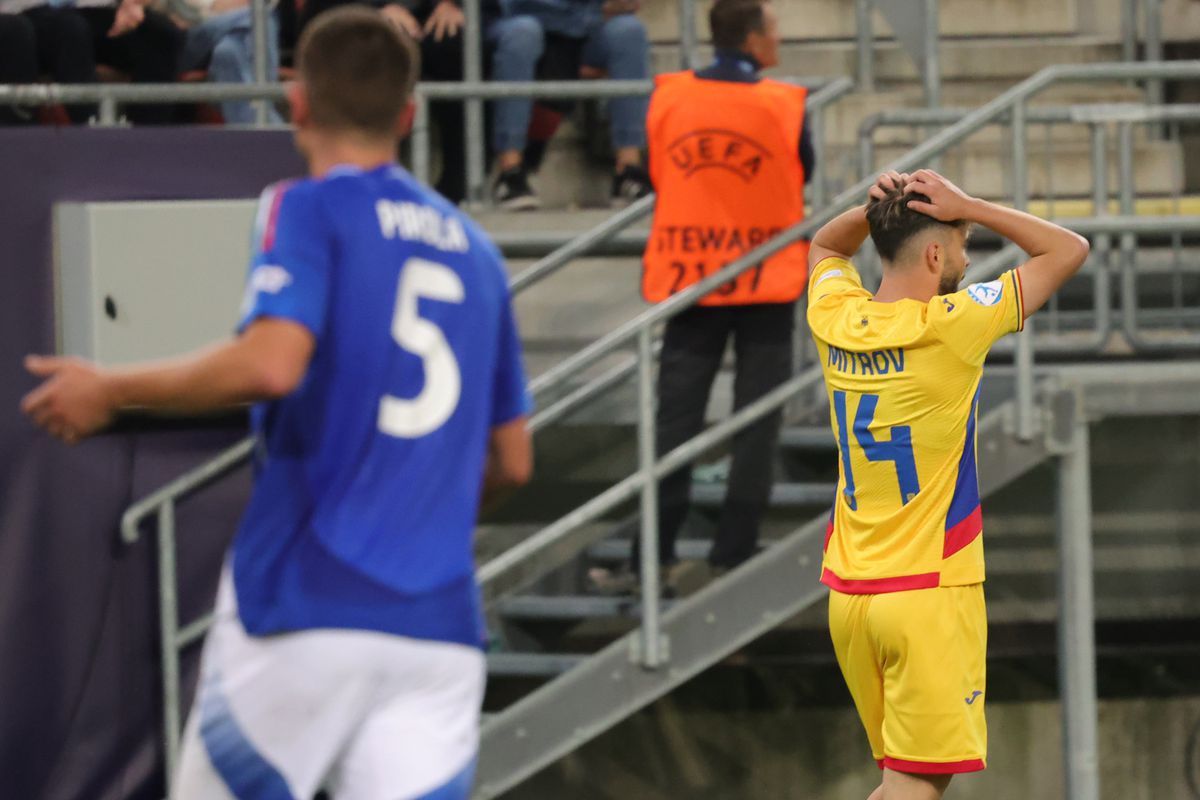 Imagini bune de la Italia U21 - România U21