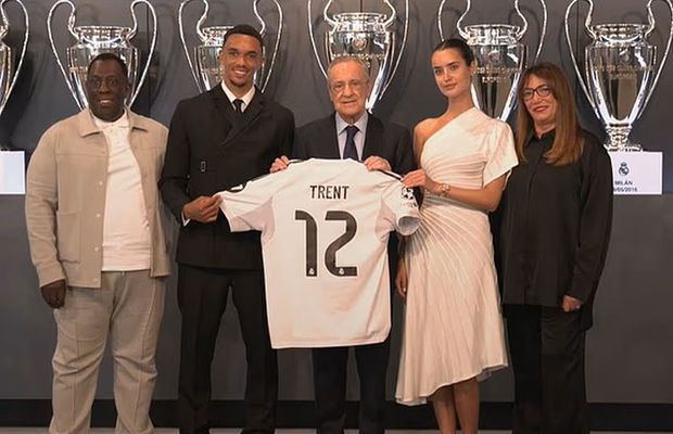 Trent Alexander-Arnold, prezentat oficial la Real Madrid » Internaționalul englez a fost însoțit de iubita sa superbă