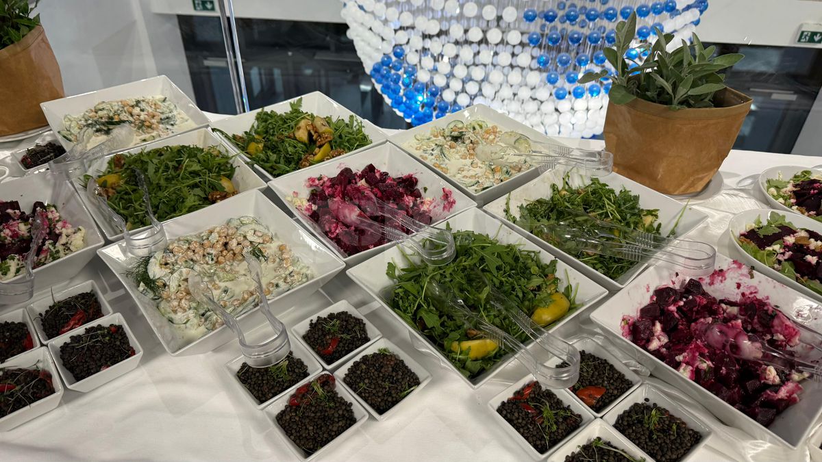 VIP la Euro U21 » Cum arată meniul Michelin de la meciuri: de la iepure cu dulceață de caise la șalău cu fenicul copt! Imaginile sunt savuroase