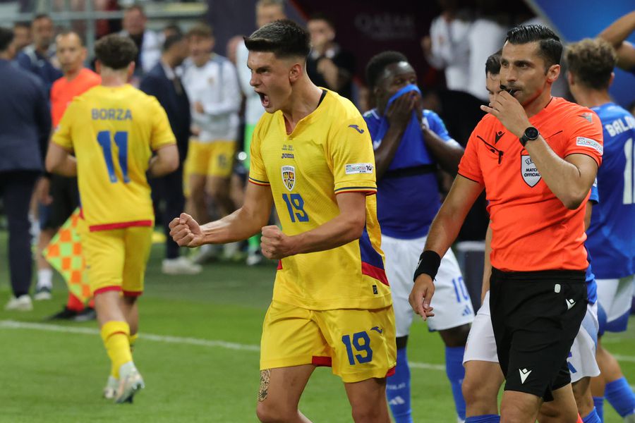 Rareş Ilie. Imagini de la meciul România U21 - Italia U21 0-1 FOTO: Ionuţ Iordache (GSP) Dorit de Rapid, Rareș Ilie a fost convins: „Și-a dat acordul”