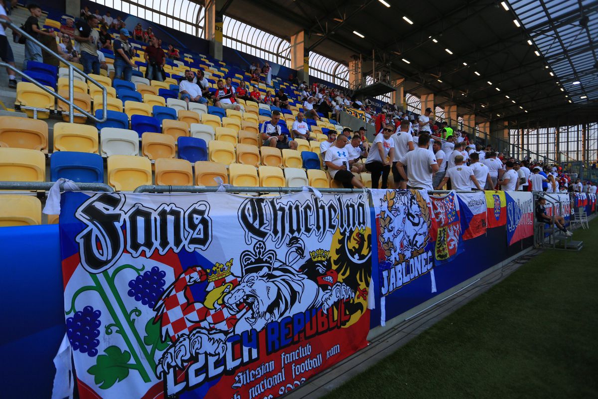 Cehia U21 - Anglia U21, imagini premergătoare partidei