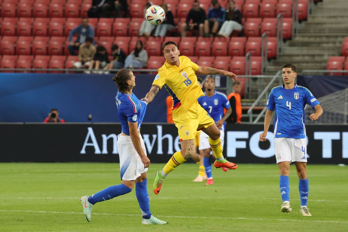 Imagini bune de la Italia U21 - România U21