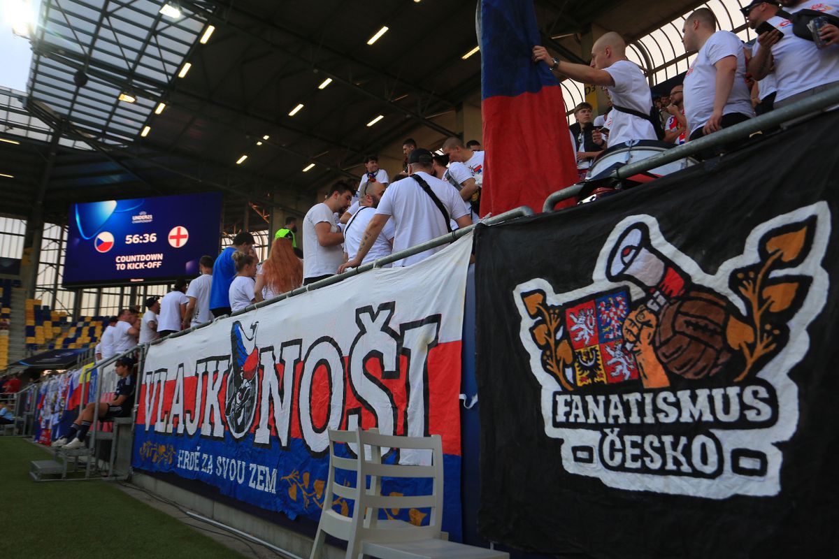 Cehia U21 - Anglia U21, imagini premergătoare partidei