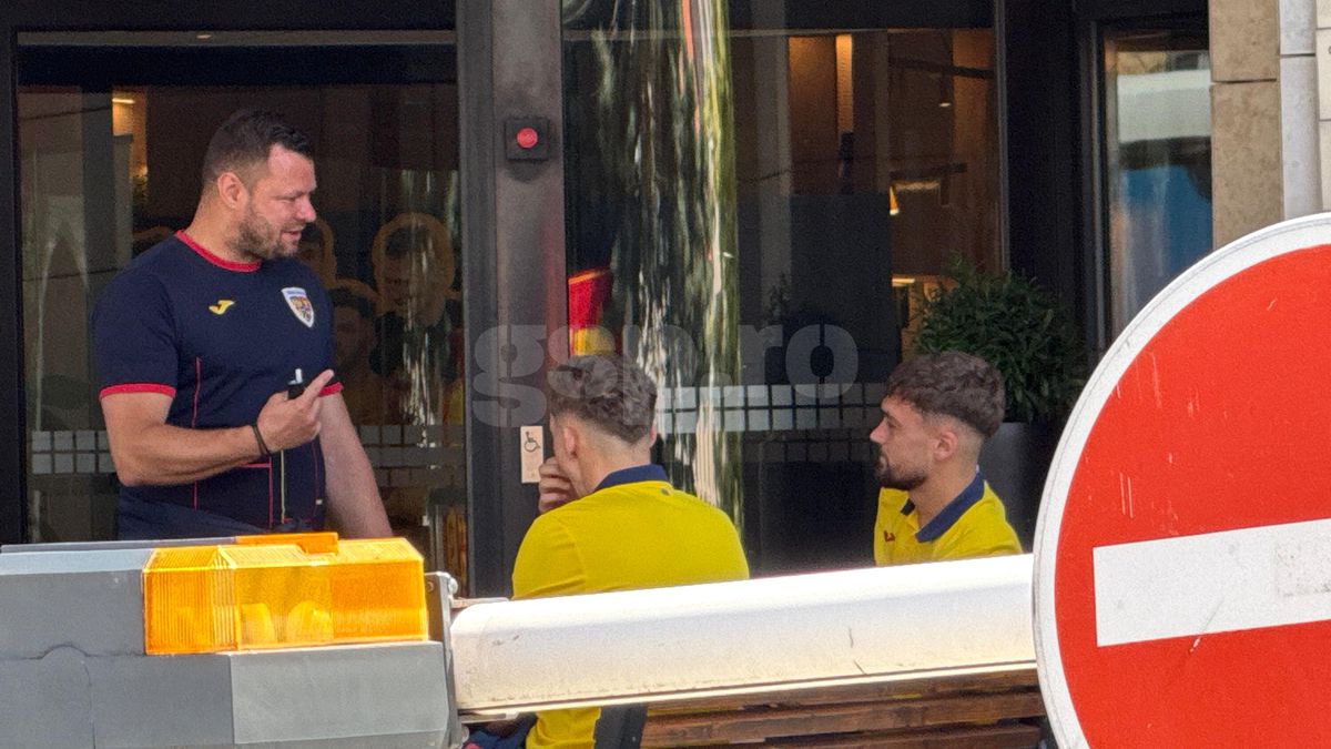 A doua zi după penalty-ul ratat cu Italia, Louis Munteanu a fost băgat „în ședință” de oficialii FRF, chiar în fața hotelului