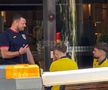 A doua zi după penalty-ul ratat cu Italia, Louis Munteanu a fost băgat „în ședință” de oficialii FRF, chiar în fața hotelului