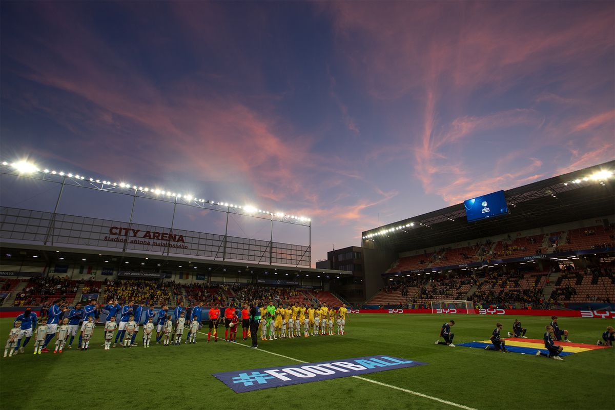 Imagini bune de la Italia U21 - România U21