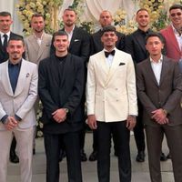 „Naționala” la nuntă