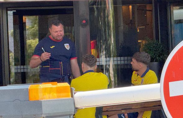 A doua zi după penalty-ul ratat cu Italia, Louis Munteanu a fost băgat „în ședință” de oficialii FRF, chiar în fața hotelului