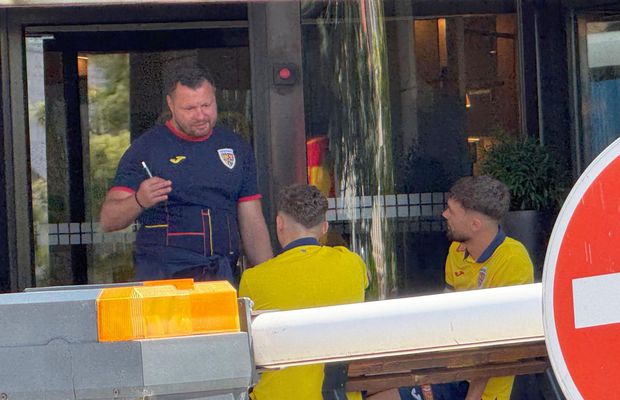 A doua zi după penalty-ul ratat cu Italia, Louis Munteanu a fost băgat „în ședință” de oficialii FRF, chiar în fața hotelului