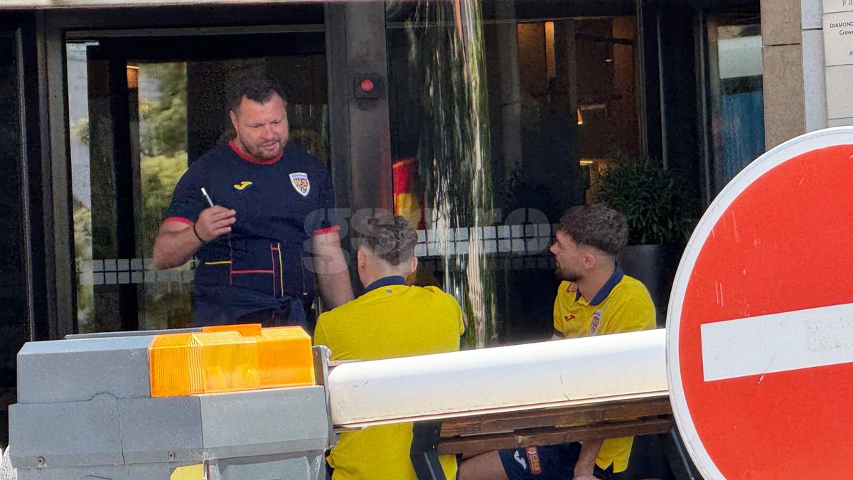A doua zi după penalty-ul ratat cu Italia, Louis Munteanu a fost băgat „în ședință” de oficialii FRF, chiar în fața hotelului