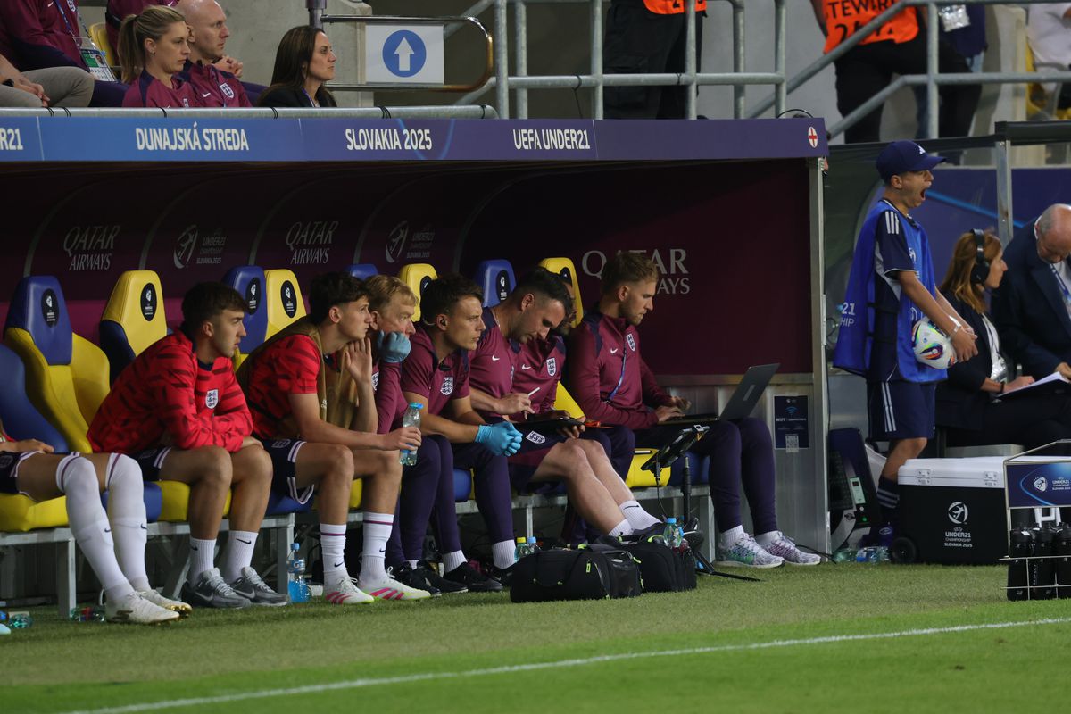 Staruri pe metru pătrat la banca tehnică a Angliei de la Europeanul U21: câștigători de Liga Campionilor și campioni din Premier League