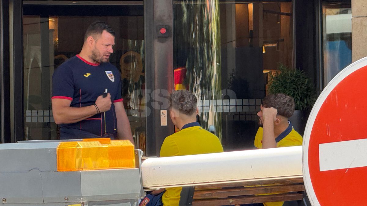 A doua zi după penalty-ul ratat cu Italia, Louis Munteanu a fost băgat „în ședință” de oficialii FRF, chiar în fața hotelului