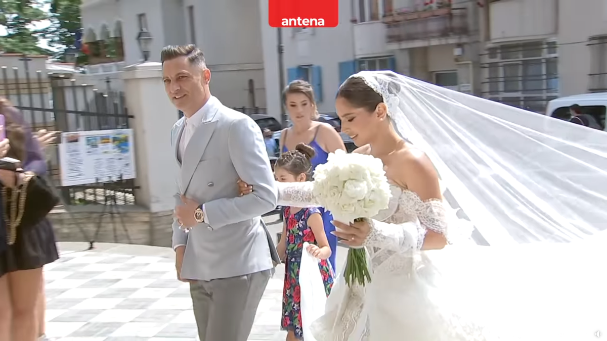 Constantin Budescu și Denis Alibec la nunta lui Florinel Coman