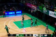 Coș uluitor în campionatul de baschet al Argentinei! A marcat 7 puncte în ultimul minut și echipa lui este aproape de o surpriză uriașă