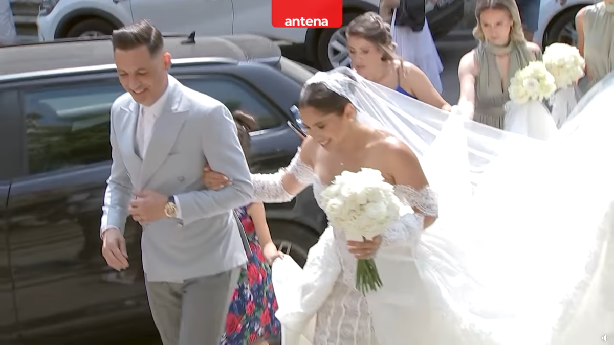 Apariția serii la nunta lui Florinel Coman, la Constanța: „Mr&Mrs”
