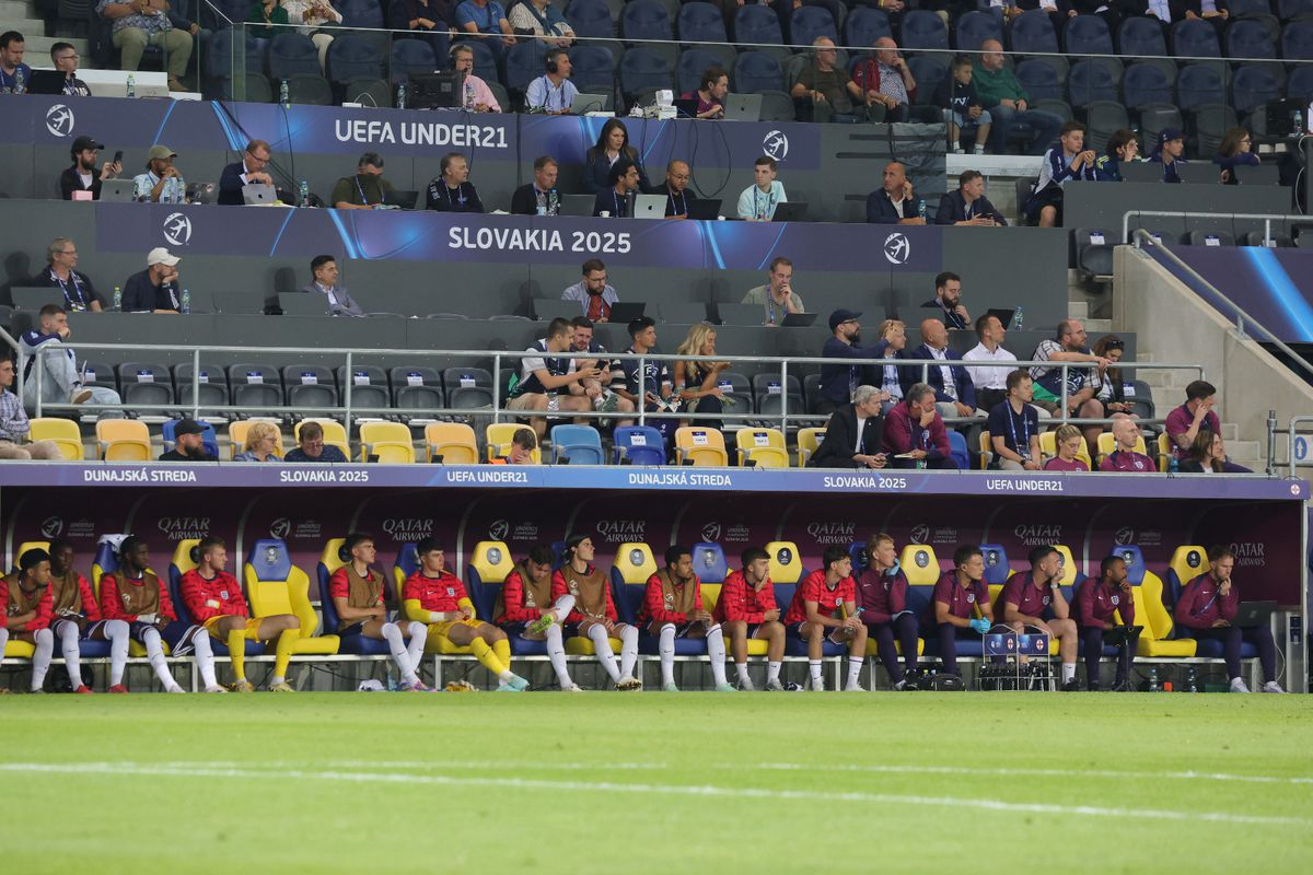 Staruri pe metru pătrat la banca tehnică a Angliei de la Europeanul U21: câștigători de Liga Campionilor și campioni din Premier League