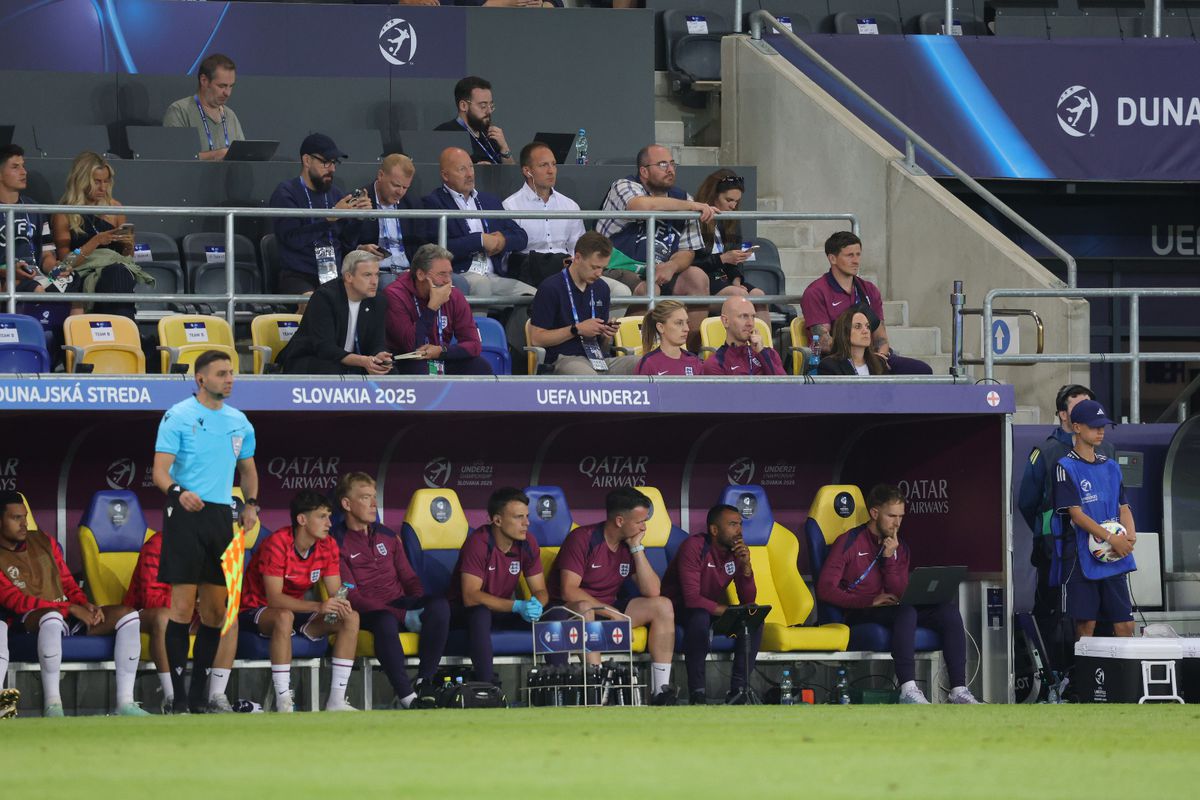 Staruri pe metru pătrat la banca tehnică a Angliei de la Europeanul U21: câștigători de Liga Campionilor și campioni din Premier League