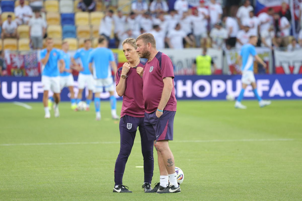 Cehia U21 - Anglia U21, imagini premergătoare partidei