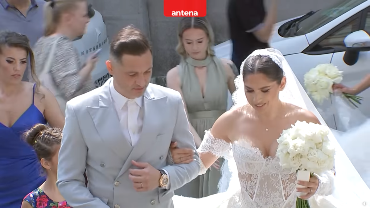 „Naționala” României, la nunta lui Florinel Coman! Imagini tari de la petrecere