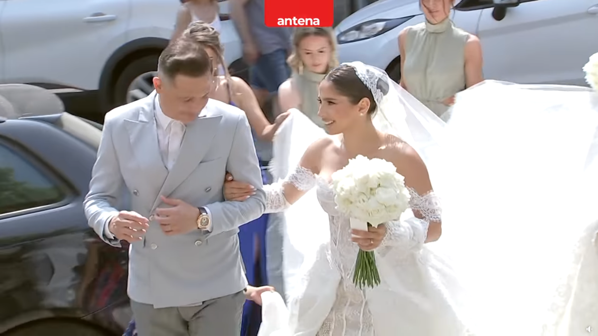 Apariția serii la nunta lui Florinel Coman, la Constanța: „Mr&Mrs”