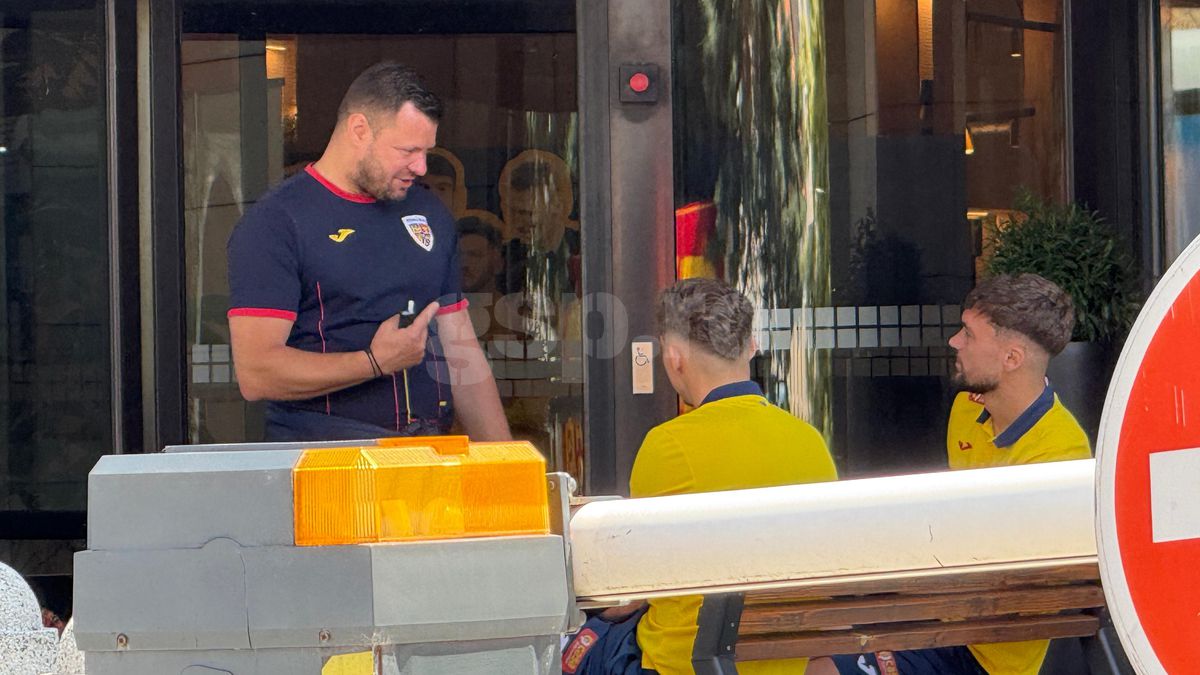 A doua zi după penalty-ul ratat cu Italia, Louis Munteanu a fost băgat „în ședință” de oficialii FRF, chiar în fața hotelului