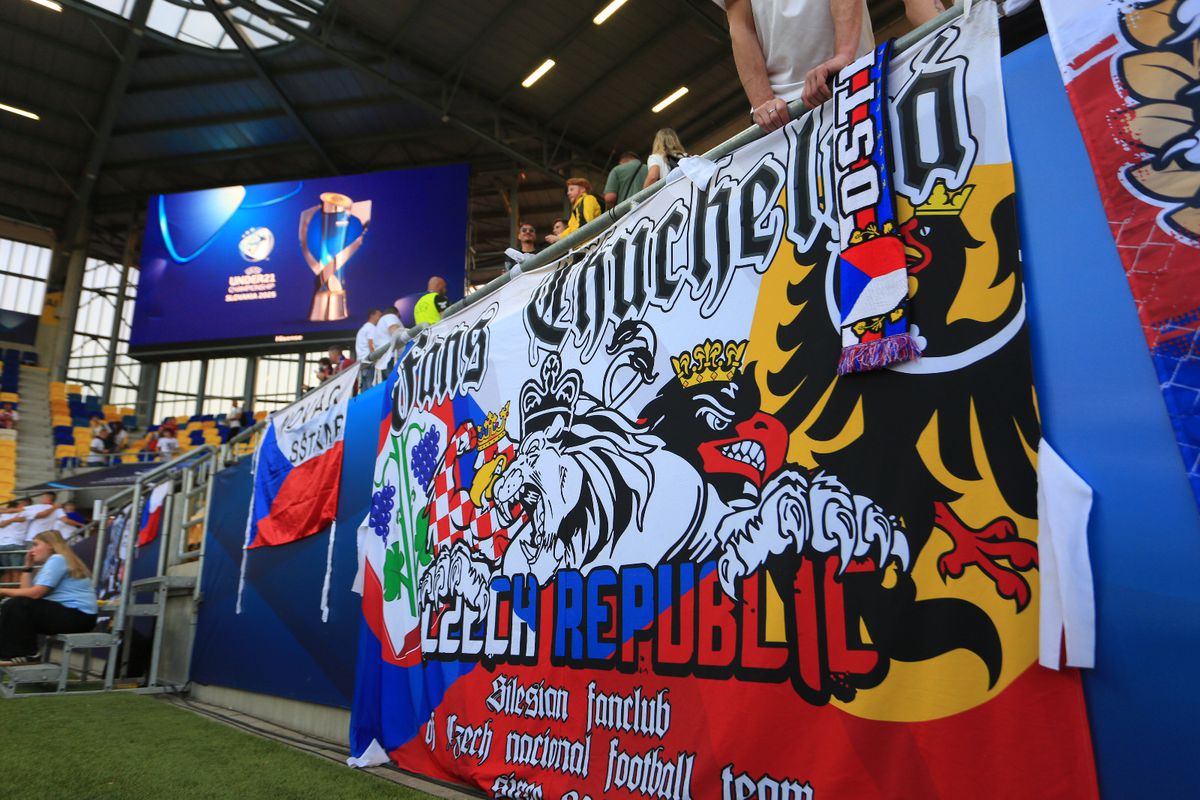 Cehia U21 - Anglia U21, imagini premergătoare partidei