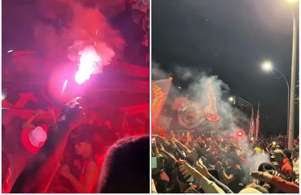 Gaze lacrimogene și gloanțe de cauciuc: incidente la plecarea lui Flamengo spre Campionatul Mondial al Cluburilor