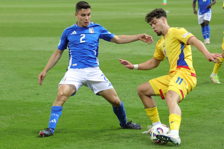 Andrei Borza evoluează în aceste zile în naționala României la Euro U21, unde e urmărit de scouterii lui Ajax FOTO: Ionuţ Iordache (GSP) Vedeta Rapidului, aproape de Ajax Amsterdam! Șucu e aproape de o bombă financiară: informații de ultima oră