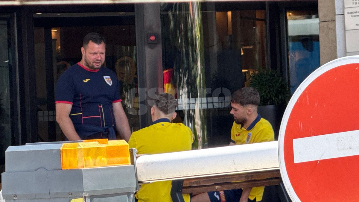 A doua zi după penalty-ul ratat cu Italia, Louis Munteanu a fost băgat „în ședință” de oficialii FRF, chiar în fața hotelului