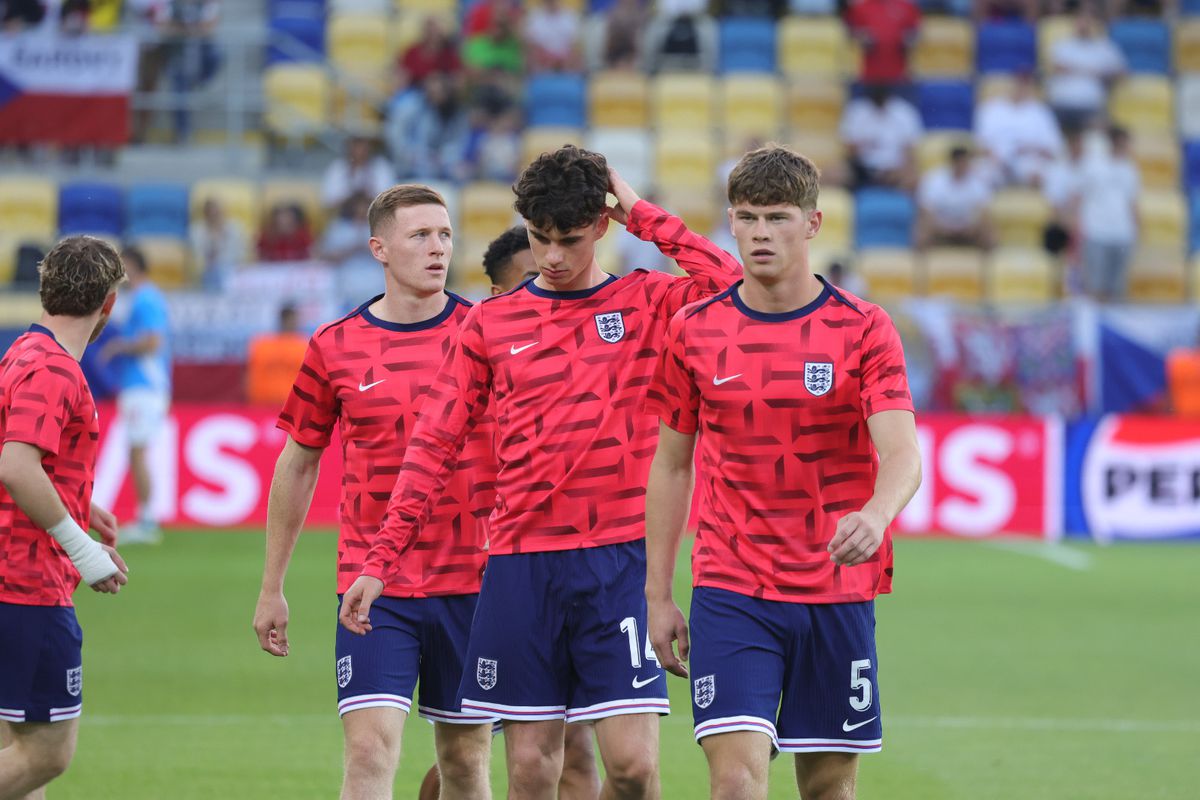 Cehia U21 - Anglia U21, imagini premergătoare partidei