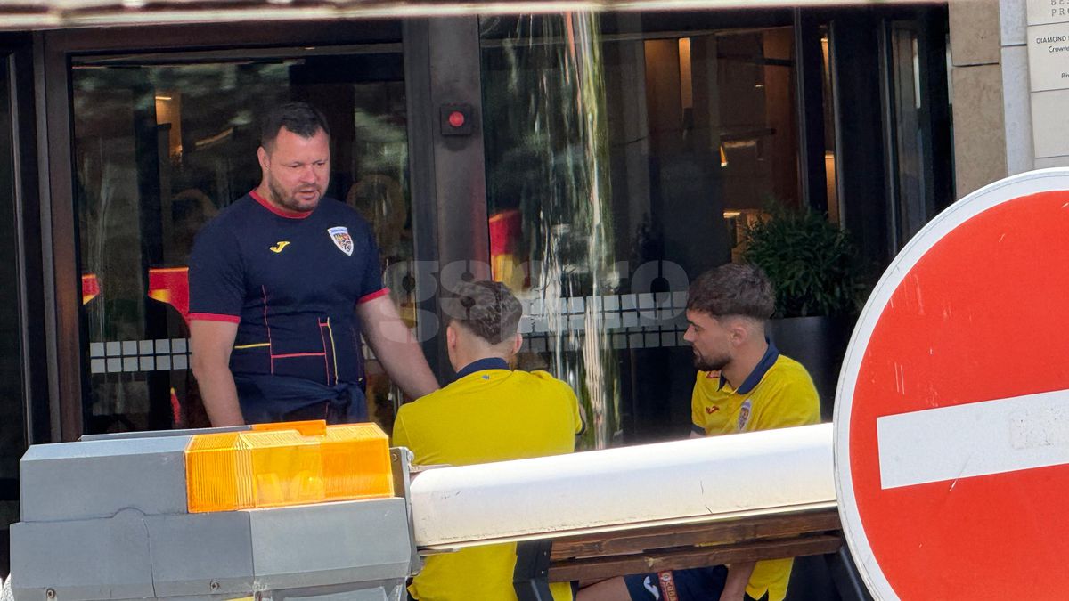 A doua zi după penalty-ul ratat cu Italia, Louis Munteanu a fost băgat „în ședință” de oficialii FRF, chiar în fața hotelului