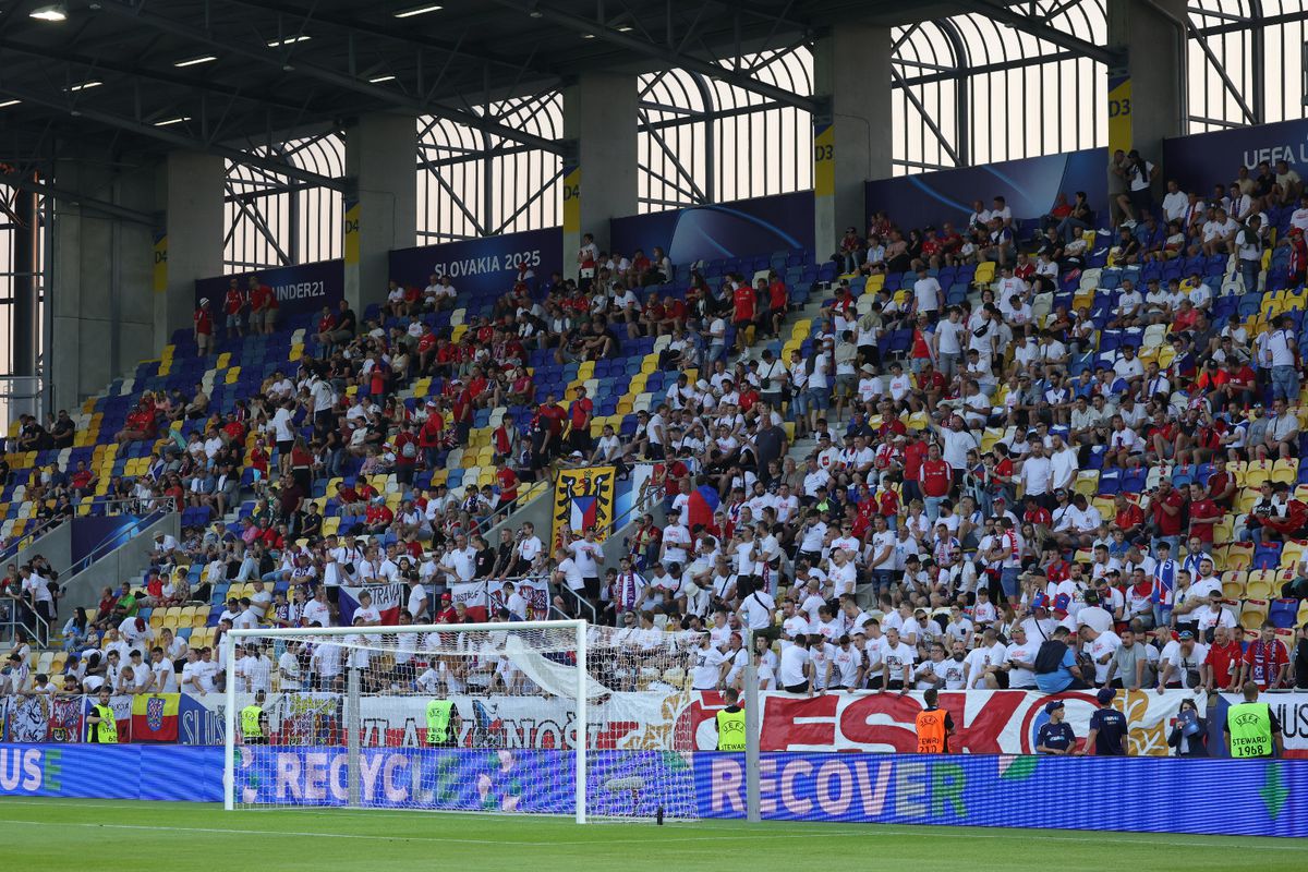 Cehia U21 - Anglia U21, imagini premergătoare partidei