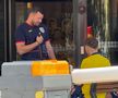 A doua zi după penalty-ul ratat cu Italia, Louis Munteanu a fost băgat „în ședință” de oficialii FRF, chiar în fața hotelului