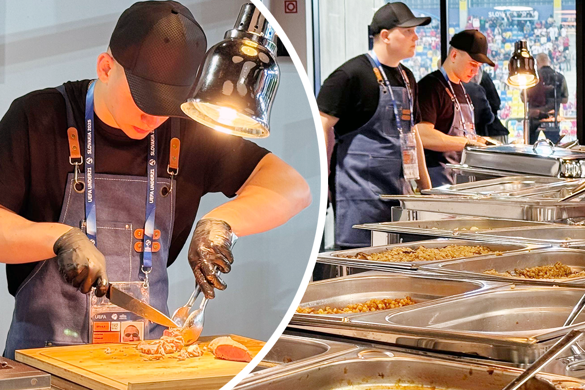 VIP la Euro U21 » Cum arată meniul Michelin de la meciuri: de la iepure cu dulceață de caise la șalău cu fenicul copt! Imaginile sunt savuroase