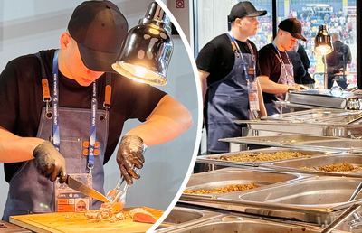 VIP la Euro U21 » Cum arată meniul Michelin de la meciuri: de la iepure cu dulceață de caise la șalău cu fenicul copt! Imaginile sunt savuroase