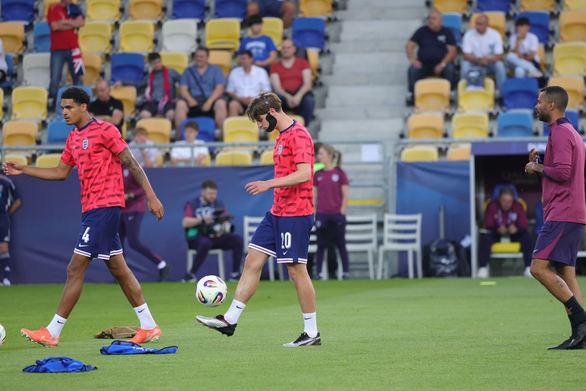 Cehia U21 - Anglia U21, imagini premergătoare partidei