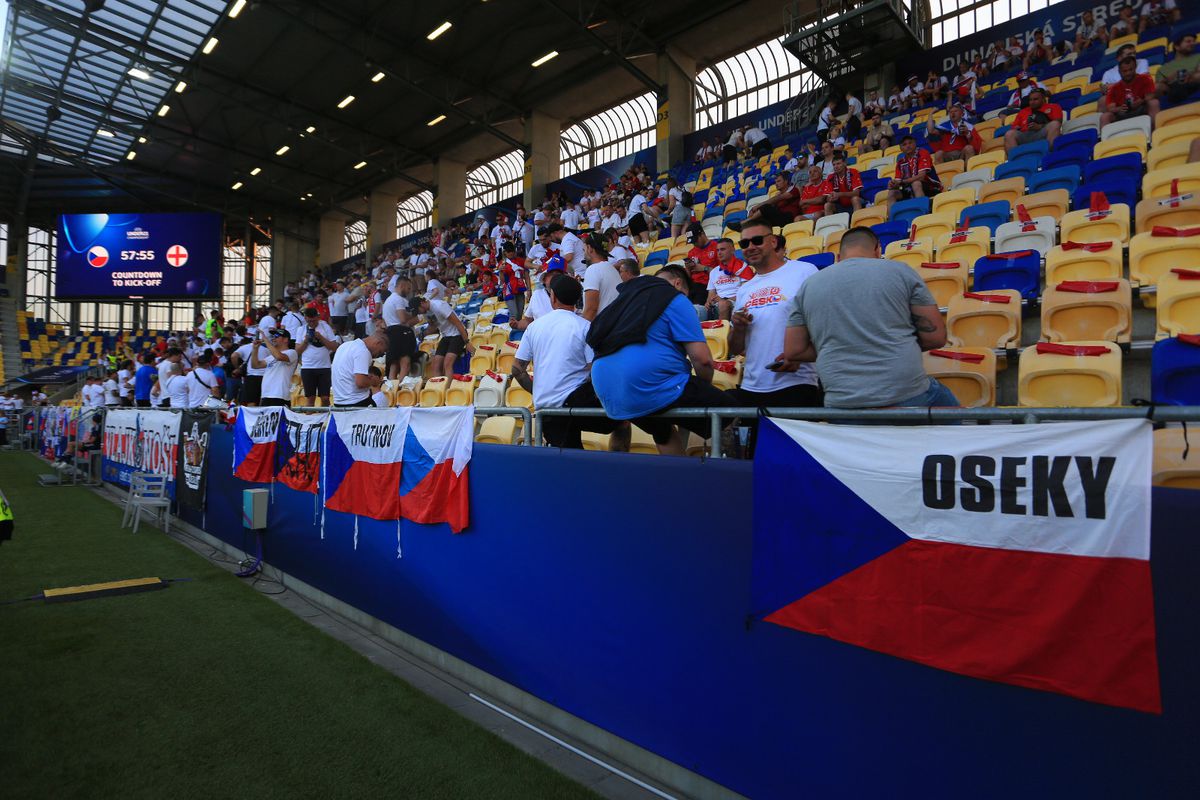 Cehia U21 - Anglia U21, imagini premergătoare partidei