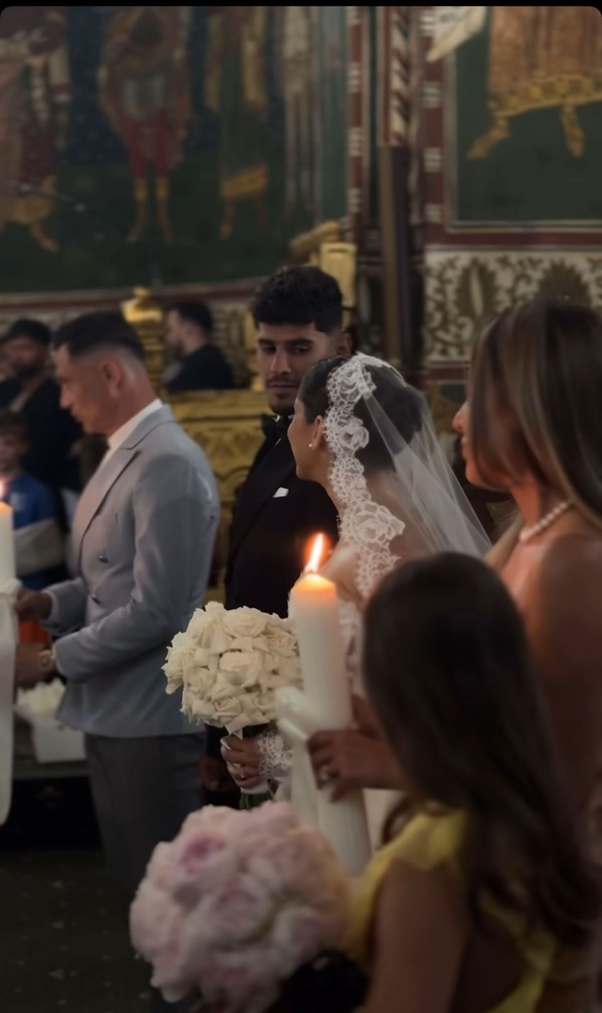 Imagini de la nunta lui Florinel Coman