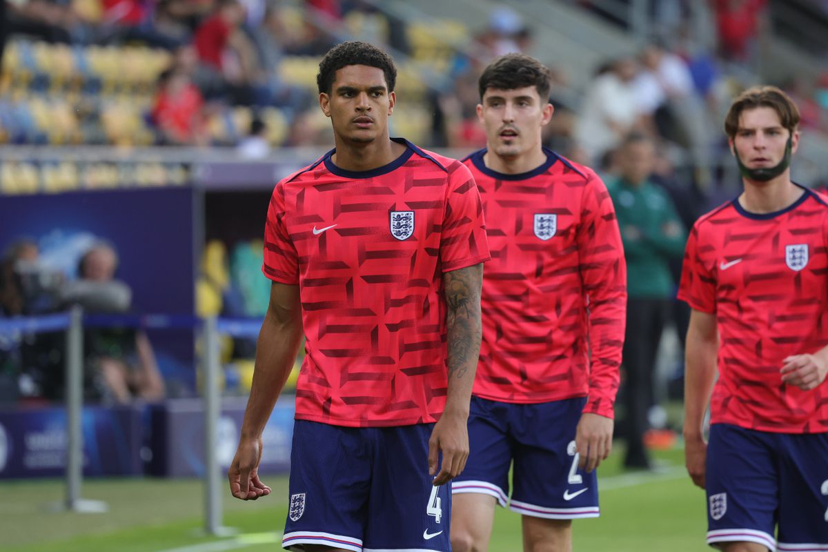 Cehia U21 - Anglia U21, imagini premergătoare partidei