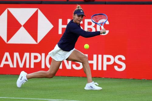 Jaqueline Cristian în acțiune în turneul de la Queen's Foto: Guliver/GettyImages