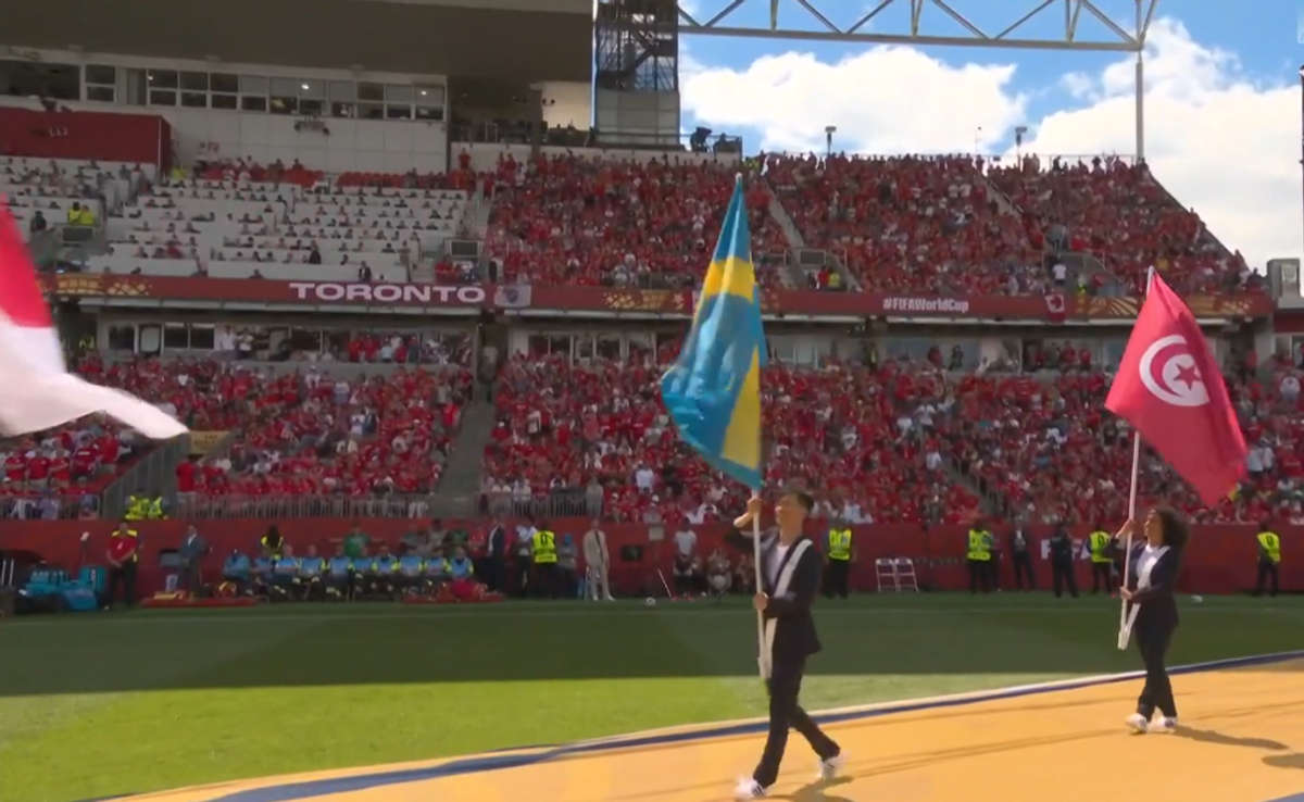 Canada - Bosnia, a doua ceremonie de deschidere a Mondialului