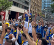 Fanii canadienii si cei bosniacii au dat nas în nas pe străzile din Toronto
