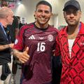 Alejandro Bran, alături de Neymar Jr. / Foto: Instagram