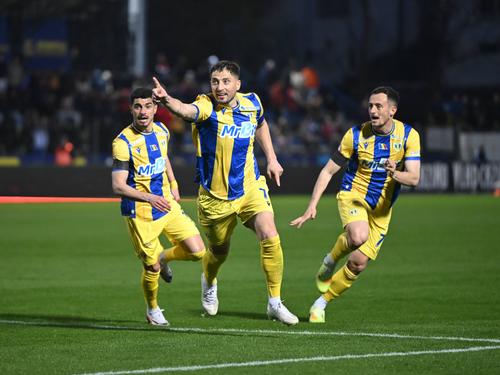 Franjo Prce (dreapta) și Valentin Gheorghe (stânga), aproape de plecarea de la Petrolul Ploiești // foto: Imago Images