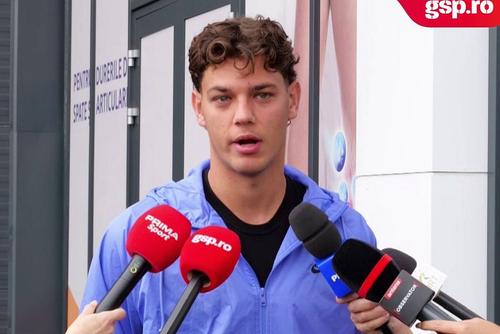 Matteo Duțu, la vizita medicală