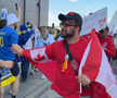 Fanii canadienii si cei bosniacii au dat nas în nas pe străzile din Toronto
